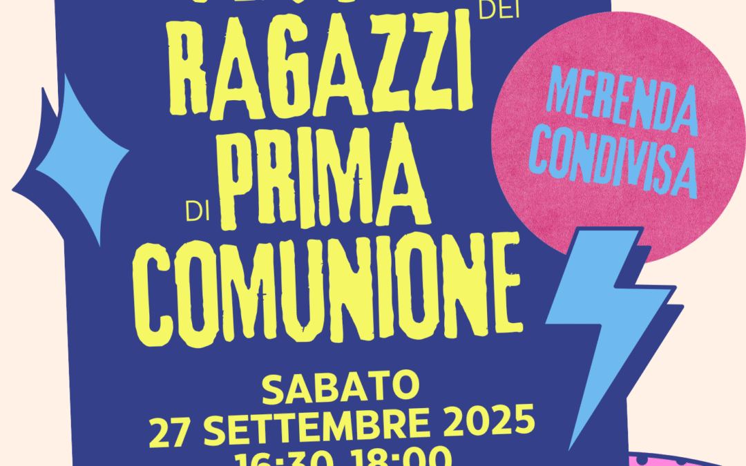Festa dei ragazzi di Prima Comunione