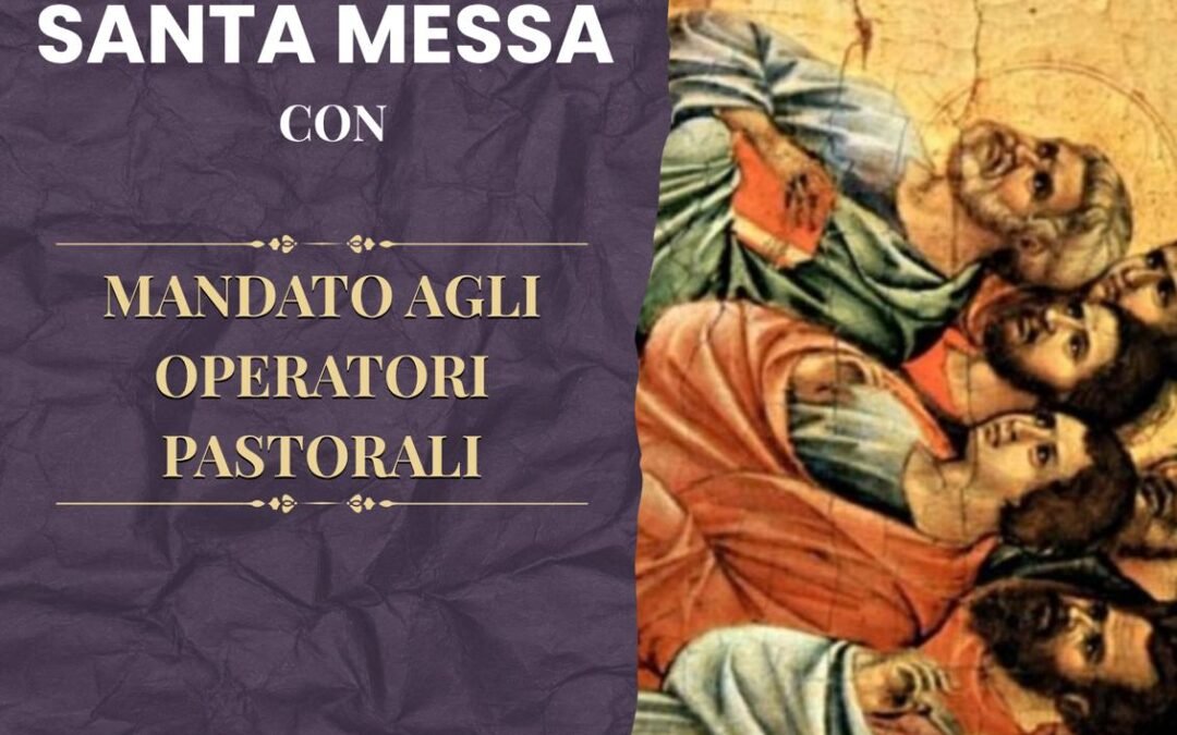 Mandato operatori pastorali